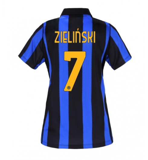 Inter Milan Piotr Zielinski #7 Hjemmedrakt Dame 2026-27 Korte ermer Inter Milan Piotr Zielinski #7 Hjemmedrakt Dame 2026-27 Korte ermer